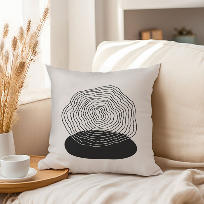 Ethan Taylor Abstract Ovals Shapes Lines MidCentury Modern Wayfair